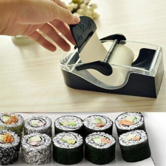 Magic Rice Mold Sushi Maker Roller Machine DIY Japanese Bento Vegetable Meat Sushi Rolling Tool Kitchen Gadgets Accessories