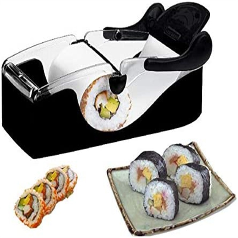 Sushi Roll Maker Japanese Rice Ball Mold Non-stick Vegetable Meat Rolling Tool DIY Sushi Making Machine Kitchen Supplies