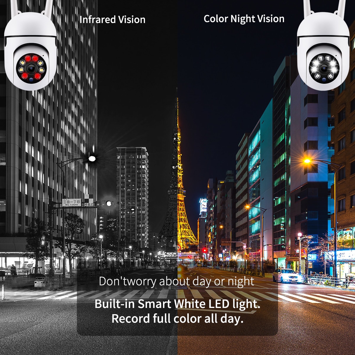 5G PTZ IP Camera HD 1080P WiFi Surveillance Cameras Full Color Night Vision Security Camera Motion Detection Wireless CCTV Cam