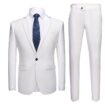 1 button white