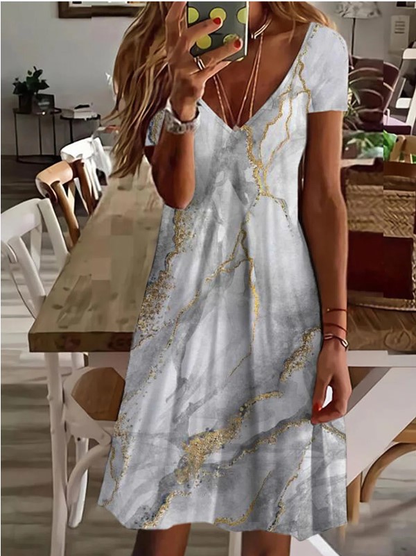 Women New Loose Vintage Ruffles Casual Befree 5XL Dress Large Big Summer Printed Party Beach Dresses