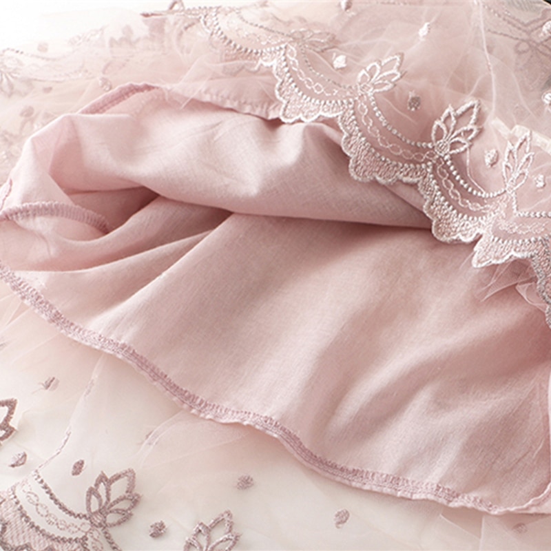 Girls Lace Dress New Floral Kids Dresses For Girls Princess Dress Children Clothes Girls Dress Casual Wear 3 8Y Vestido Infantil