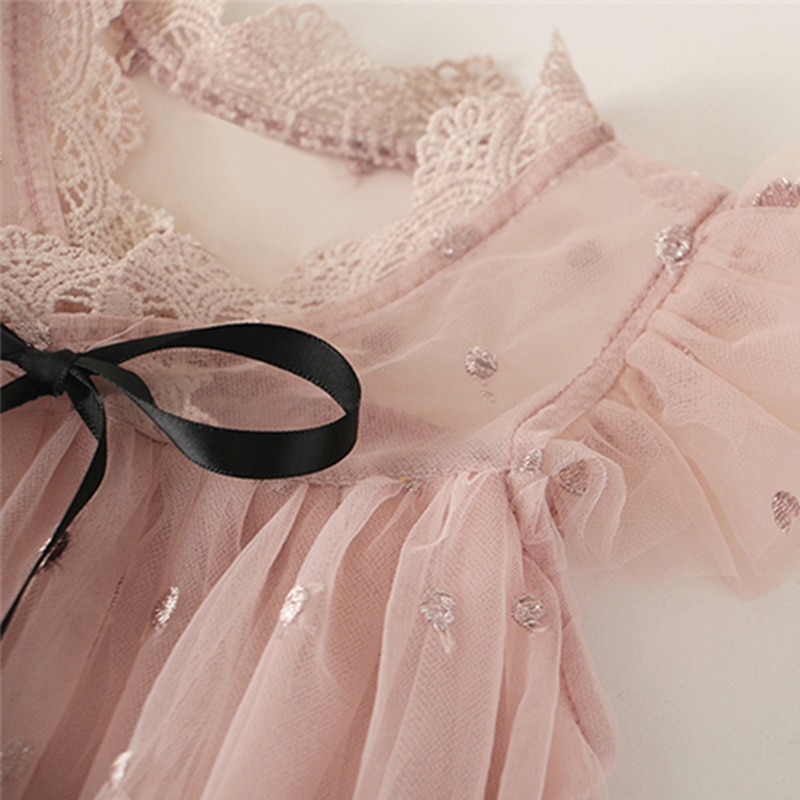 Girls Lace Dress New Floral Kids Dresses For Girls Princess Dress Children Clothes Girls Dress Casual Wear 3 8Y Vestido Infantil