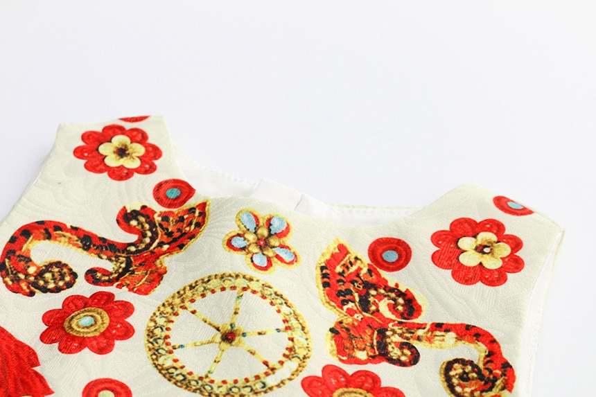 Kids Party Dresses For Girls Printed Evening Princess Girls Dresses Birthday Young Girls Clothes Vestido Menina Children Dresses