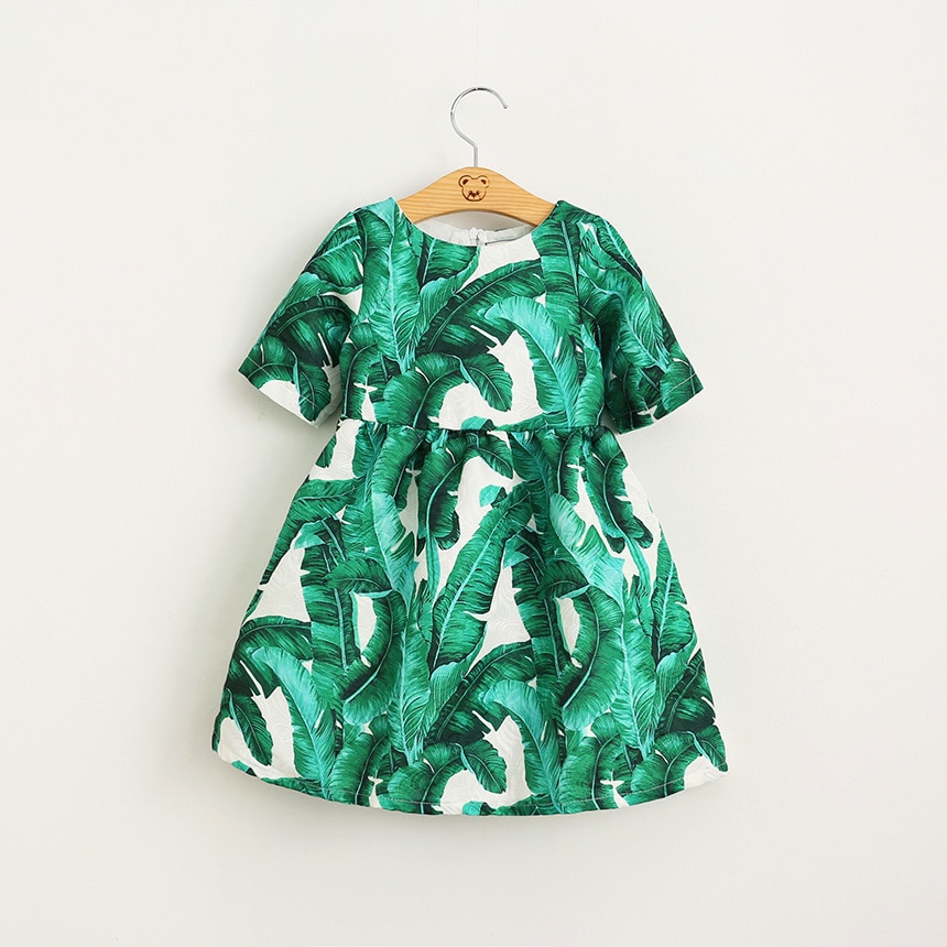 Kids Party Dresses For Girls Printed Evening Princess Girls Dresses Birthday Young Girls Clothes Vestido Menina Children Dresses
